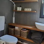 Tiny House Mit Kaminofen & Terrasse Direkt An Naturteichen - Bis 5 Personen - Fuer Kurzentschlossene * Großharthau