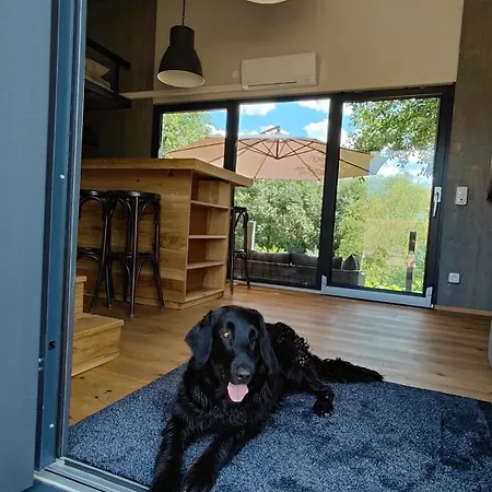 Tiny House Mit Kaminofen & Terrasse Direkt An Naturteichen - Bis 5 Personen - Fuer Kurzentschlossene Hébergement de vacances *