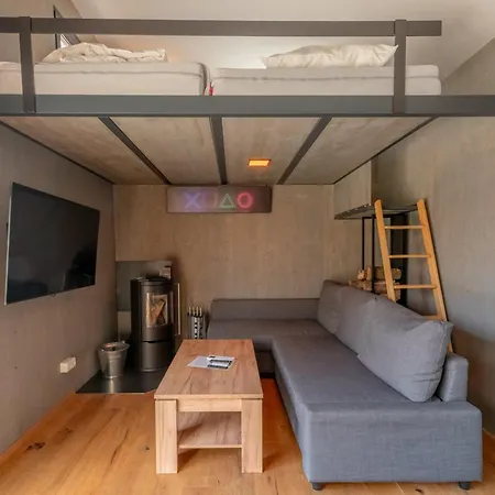 Tiny House Mit Kaminofen & Terrasse Direkt An Naturteichen - Bis 5 Personen - Fuer Kurzentschlossene