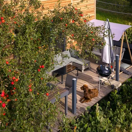Tiny House Mit Kaminofen & Terrasse Direkt An Naturteichen - Bis 5 Personen - Fuer Kurzentschlossene Holiday home Grossharthau