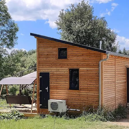 Hébergement de vacances Tiny House Mit Kaminofen & Terrasse Direkt An Naturteichen - Bis 5 Personen - Fuer Kurzentschlossene