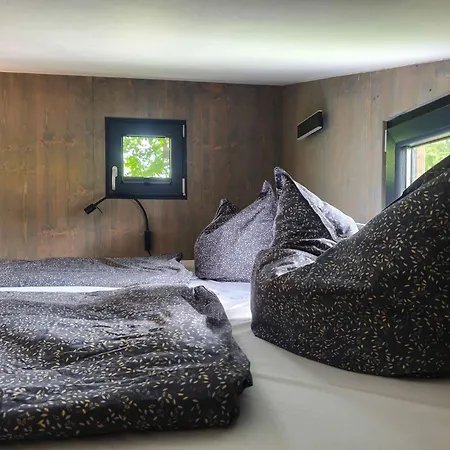 Tiny House Mit Kaminofen & Terrasse Direkt An Naturteichen - Bis 5 Personen - Fuer Kurzentschlossene * Großharthau