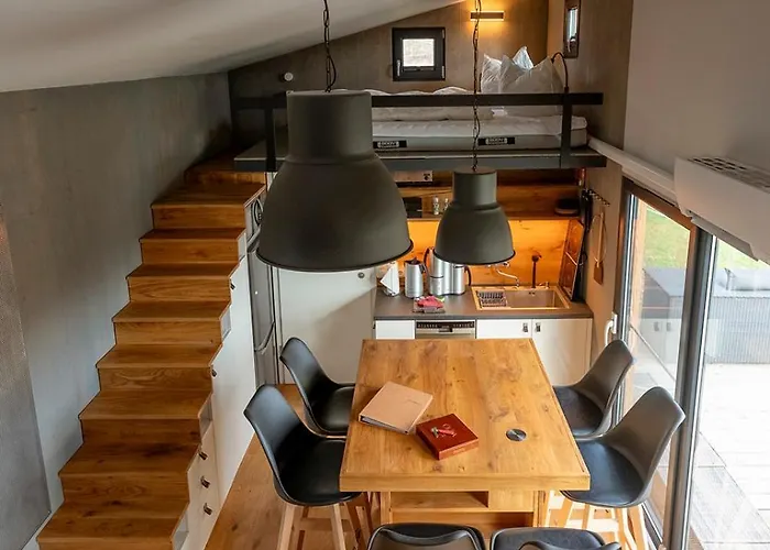別荘 Tinyhousebeidresden Mit Fasssauna Zwischen Den Teichen Und Auf Der Pferdekoppel Kaminofen Terrasse Klimaanlage *